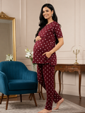 Aveniwear Women’s Printed Zipless Maternity & Feeding Top