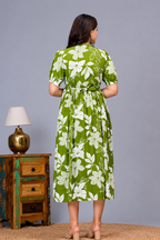 Aveniwear Trendy Beautiful Feeding Maternity Kurti Both Side Zip Anarkali