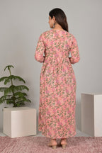 Aveniwear WOMENS PRINTED KURTI/MATERNITY GOWN