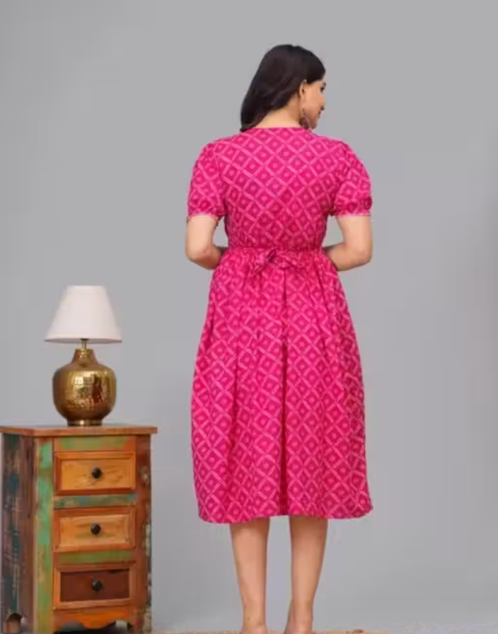Aveniwear Cotton Maternity & Feeding Kurti