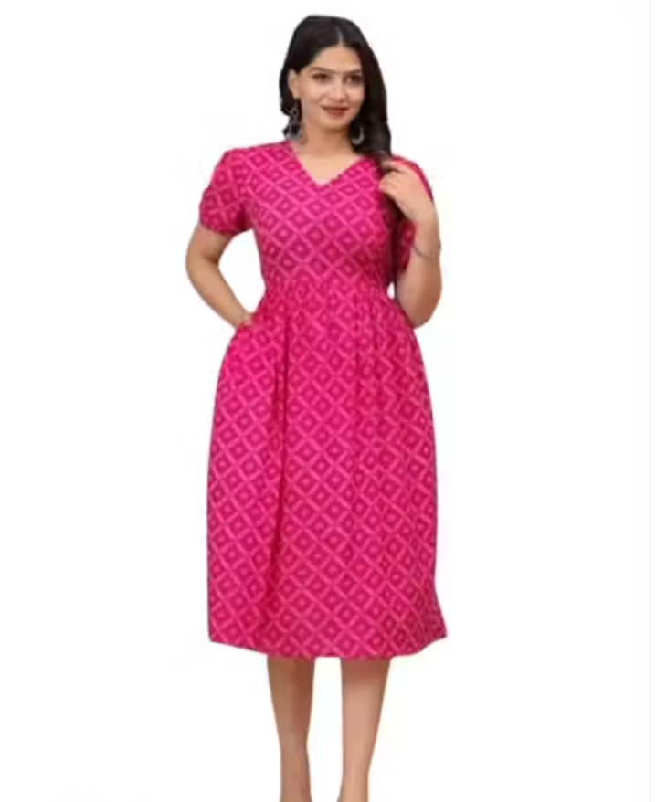 Aveniwear Cotton Maternity & Feeding Kurti